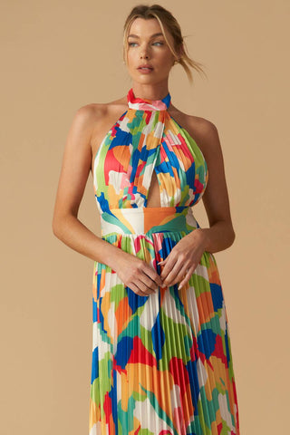 KEEP BLOOMING WOVEN MAXI DRESS - By Baano