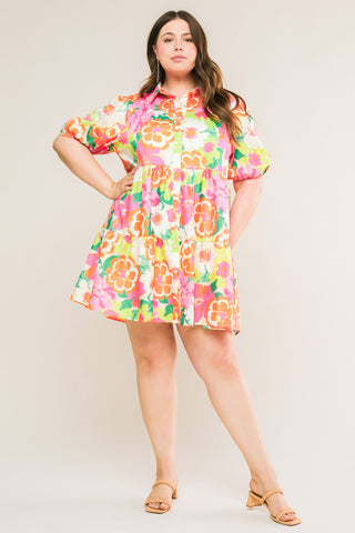 DIVINE INTUITION WOVEN MINI DRESS - By Baano