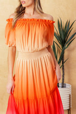 FORGOTTEN STORY WOVEN MAXI DRESS - By Baano