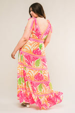 TAKE THE TRAILS WOVEN MAXI DRESS - By Baano