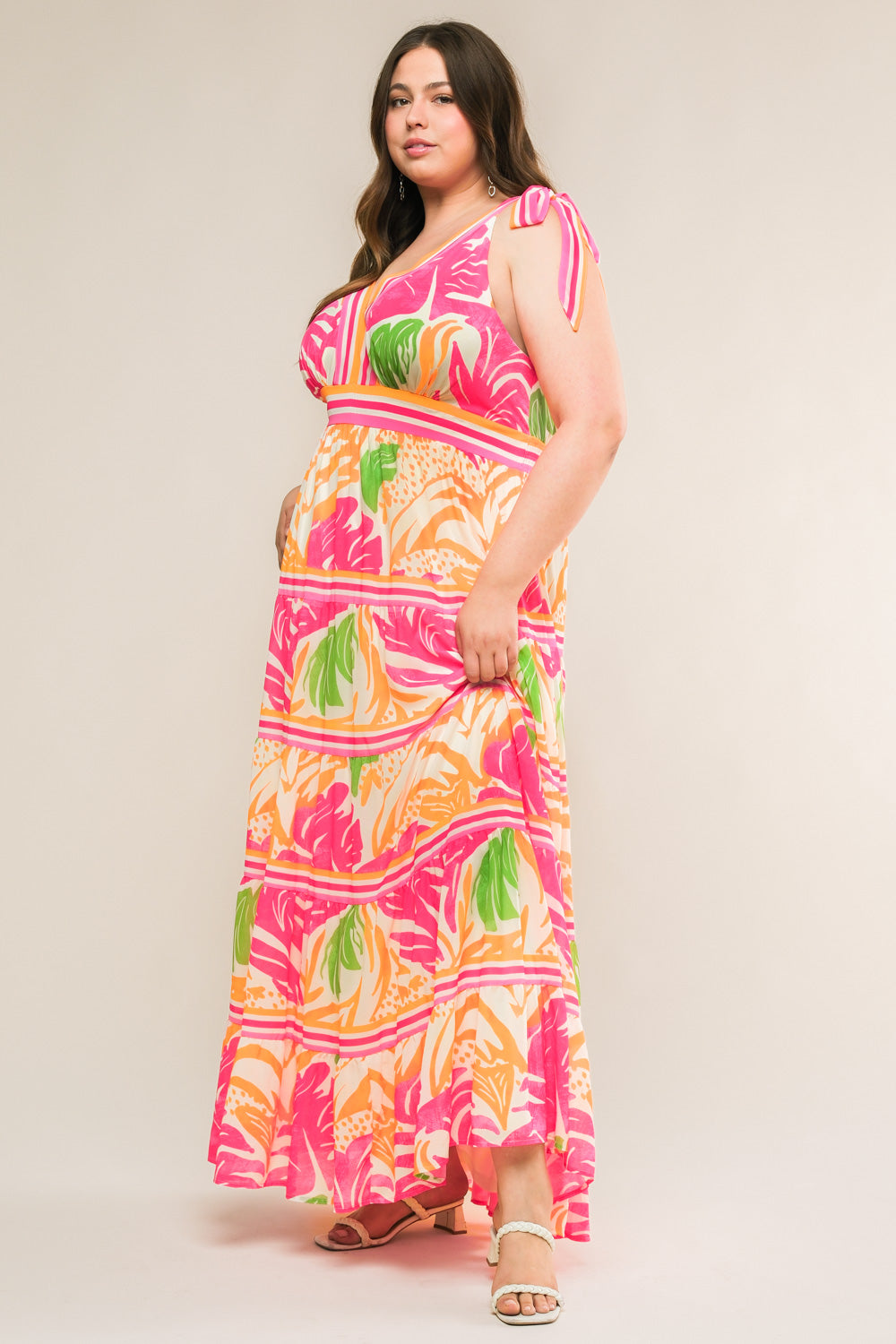 TAKE THE TRAILS WOVEN MAXI DRESS - By Baano