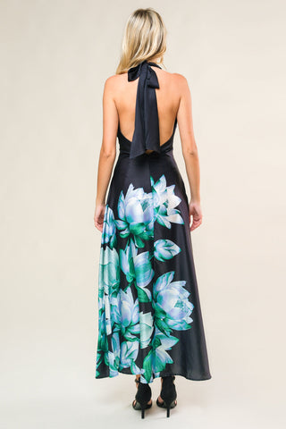 INSATIABLE FEELING WOVEN MIDI DRESS - By Baano