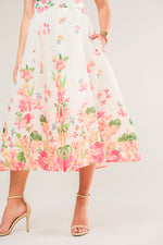 COME WHEN I CALL WOVEN MIDI DRESS - By Baano