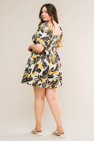 LEAD THE WAY WOVEN MINI DRESS - By Baano