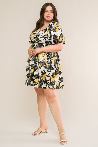 LEAD THE WAY WOVEN MINI DRESS - By Baano