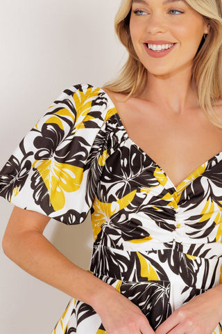 LEAD THE WAY WOVEN MINI DRESS - By Baano