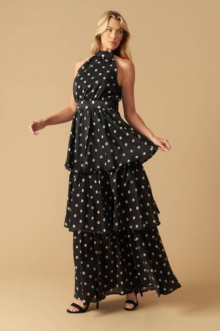 ALONG THE SHORELINE WOVEN MAXI DRESS - By Baano