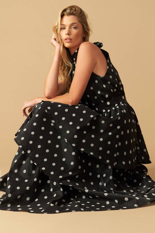 ALONG THE SHORELINE WOVEN MAXI DRESS - By Baano