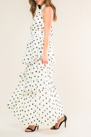 ALONG THE SHORELINE WOVEN MAXI DRESS - By Baano