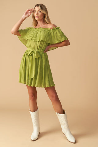 JUST ONE MORE WOVEN MINI DRESS - By Baano