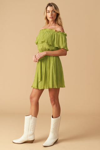 JUST ONE MORE WOVEN MINI DRESS - By Baano