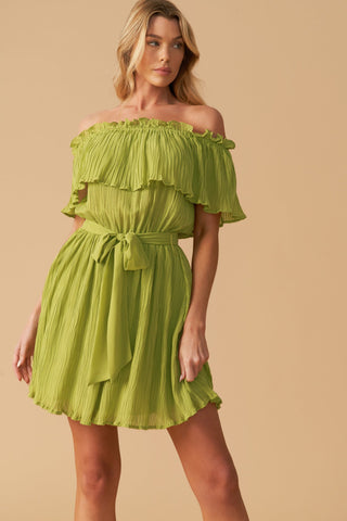 JUST ONE MORE WOVEN MINI DRESS - By Baano