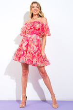 DELICATE WONDER WOVEN MINI DRESS - By Baano