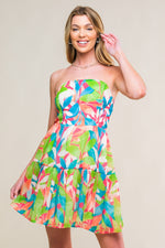 PRISTINE PRESENCE WOVEN MINI DRESS - By Baano