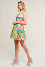 PRISTINE PRESENCE WOVEN MINI DRESS - By Baano