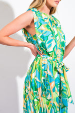 FLORAL FEELINGS WOVEN MINI DRESS - By Baano