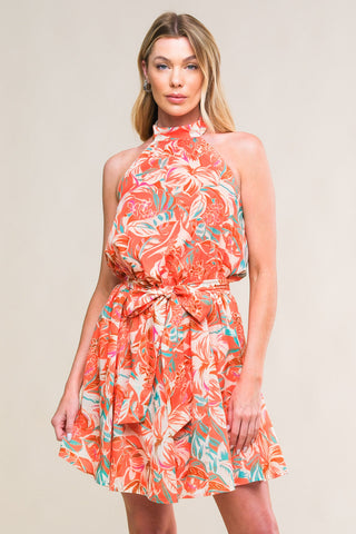 SUNNY LOVELINESSWOVEN MINI DRESS - By Baano