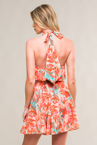 SUNNY LOVELINESSWOVEN MINI DRESS - By Baano