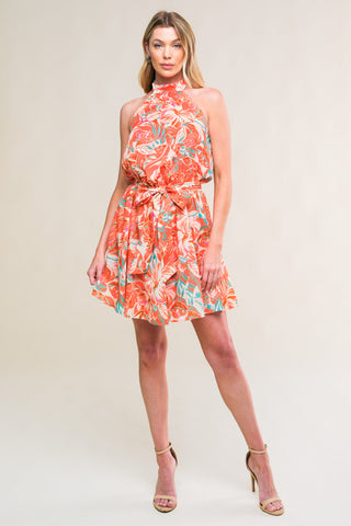 SUNNY LOVELINESSWOVEN MINI DRESS - By Baano