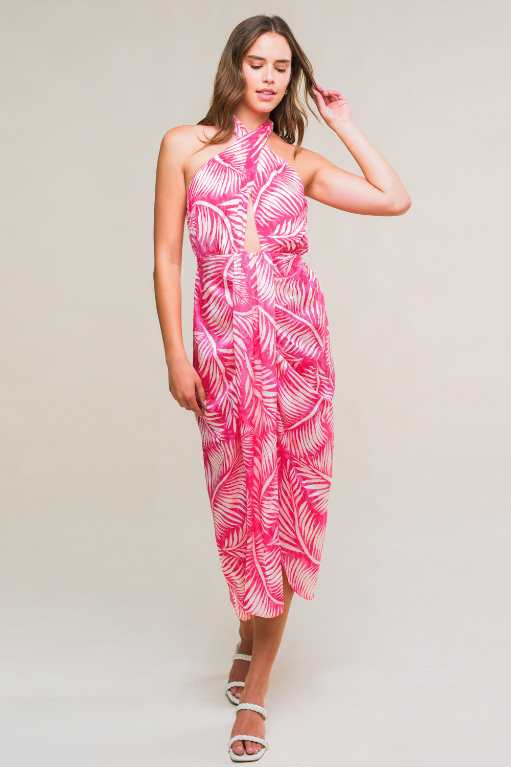 BREEZY WALKS MIDI DRESS - By Baano