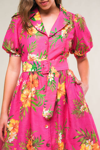 REMARKABLE ENTRANCE WOVEN MINI DRESS - By Baano