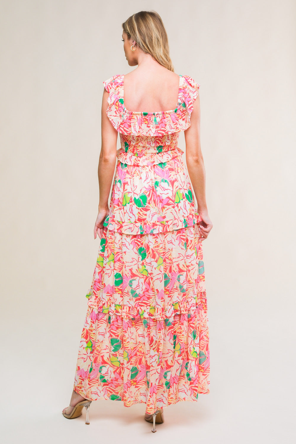 RELAXED CHARM WOVEN MIDI DRESS - By Baano