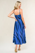 PATRIOTIC PRINCESS DENIM MIDI DRESS - By Baano