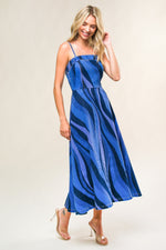 PATRIOTIC PRINCESS DENIM MIDI DRESS - By Baano