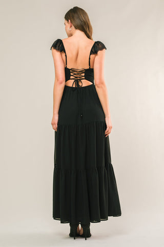 FORGOTTEN ROMANCE WOVEN MAXI DRESS - By Baano