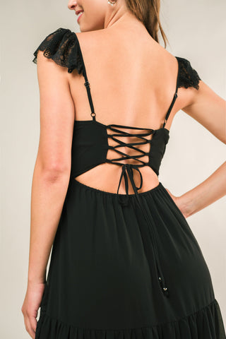 FORGOTTEN ROMANCE WOVEN MAXI DRESS - By Baano