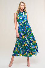 PRISTINE CHICNESS WOVEN MIDI DRESS - By Baano