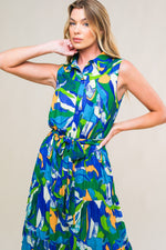 PRISTINE CHICNESS WOVEN MIDI DRESS - By Baano