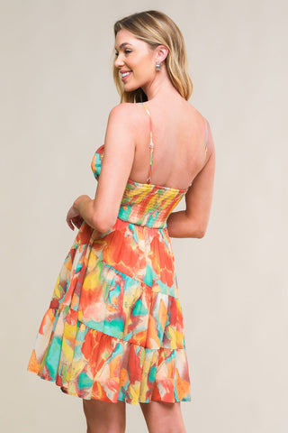 MAJESTIC ENERGY WOVEN MINI DRESS - By Baano