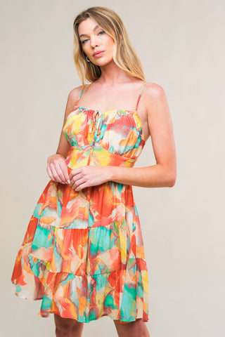 MAJESTIC ENERGY WOVEN MINI DRESS - By Baano