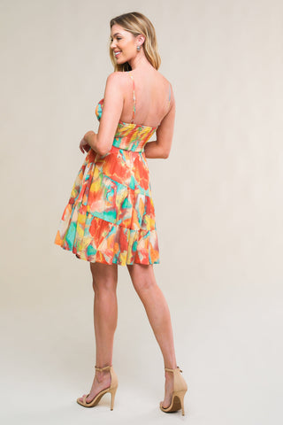 MAJESTIC ENERGY WOVEN MINI DRESS - By Baano