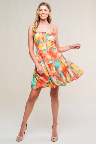 MAJESTIC ENERGY WOVEN MINI DRESS - By Baano