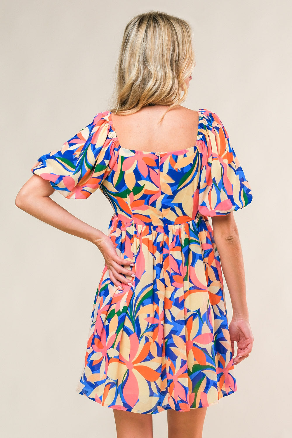 STATE OF BLISS WOVEN MINI DRESS - By Baano