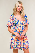 STATE OF BLISS WOVEN MINI DRESS - By Baano