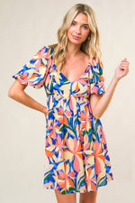 STATE OF BLISS WOVEN MINI DRESS - By Baano