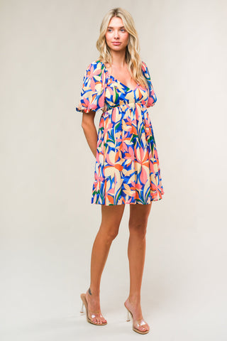 STATE OF BLISS WOVEN MINI DRESS - By Baano