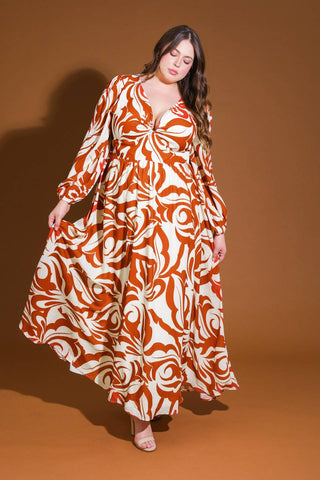 LOVE IN YOUR EYES WOVEN MAXI DRESS - By Baano