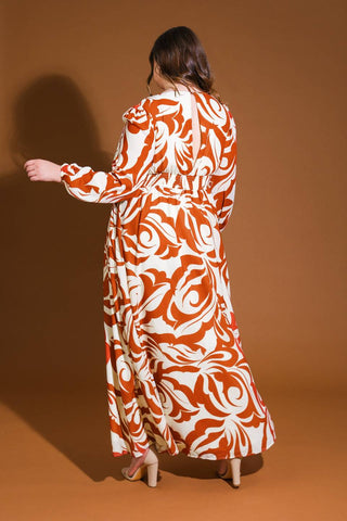LOVE IN YOUR EYES WOVEN MAXI DRESS - By Baano