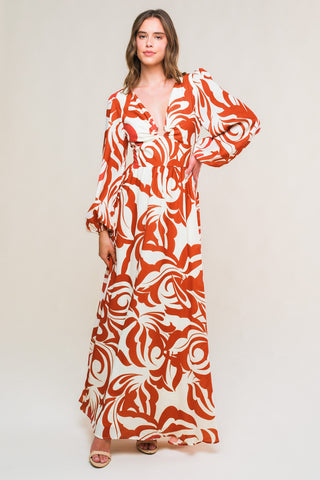 LOVE IN YOUR EYES WOVEN MAXI DRESS - By Baano