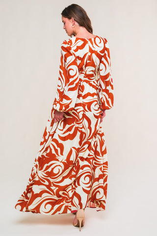 LOVE IN YOUR EYES WOVEN MAXI DRESS - By Baano
