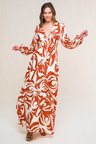 LOVE IN YOUR EYES WOVEN MAXI DRESS - By Baano