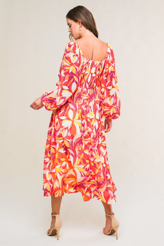 AMAZING EVENING WOVEN MIDI DRESS - By Baano