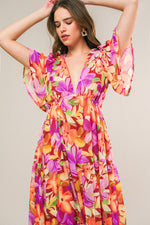 START LOOKING WOVEN MIDI DRESS - By Baano