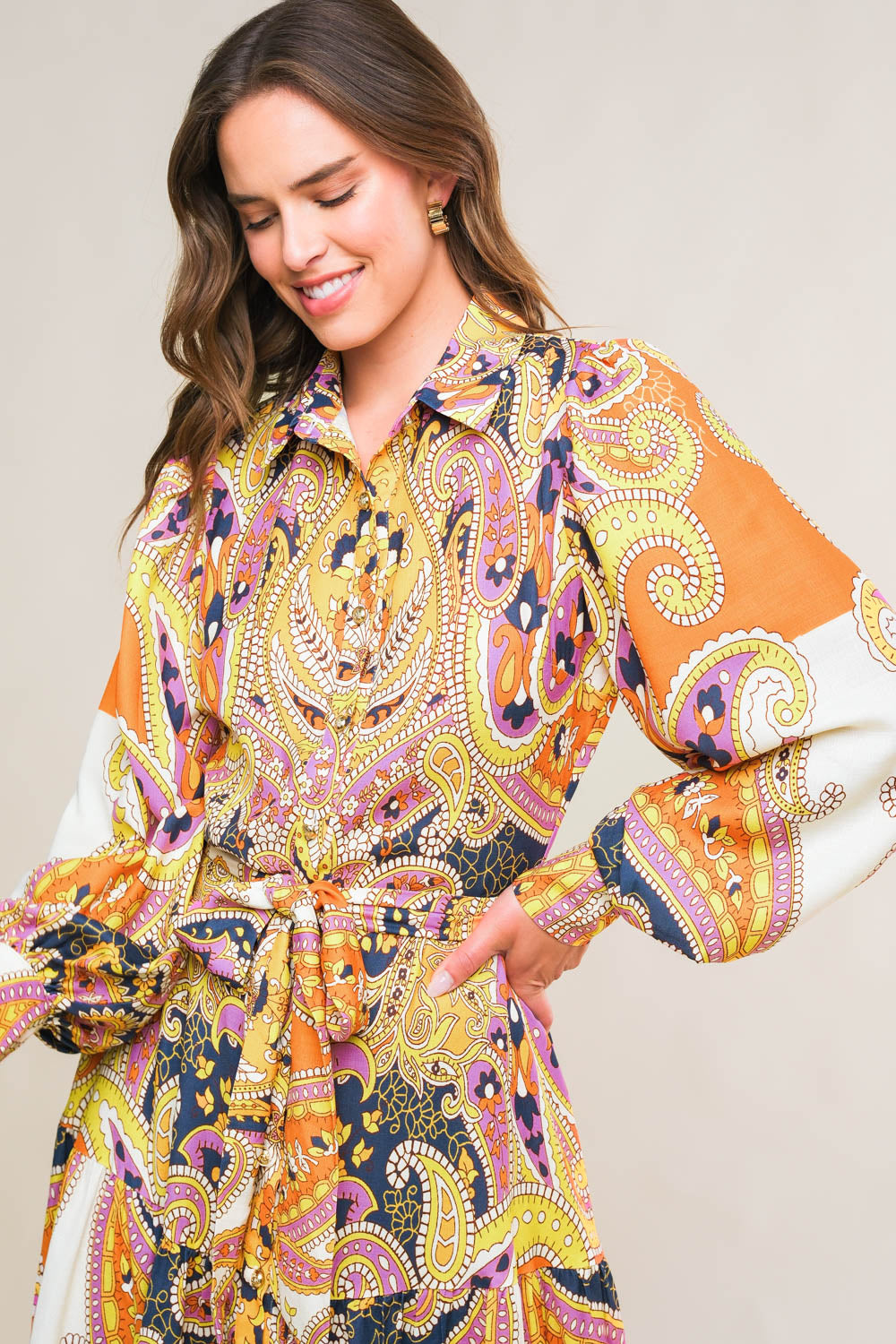 AESTHETIC POSE WOVEN MIDI DRESS - By Baano