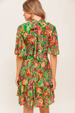 CLEAN AESTHETIC WOVEN MINI DRESS - By Baano