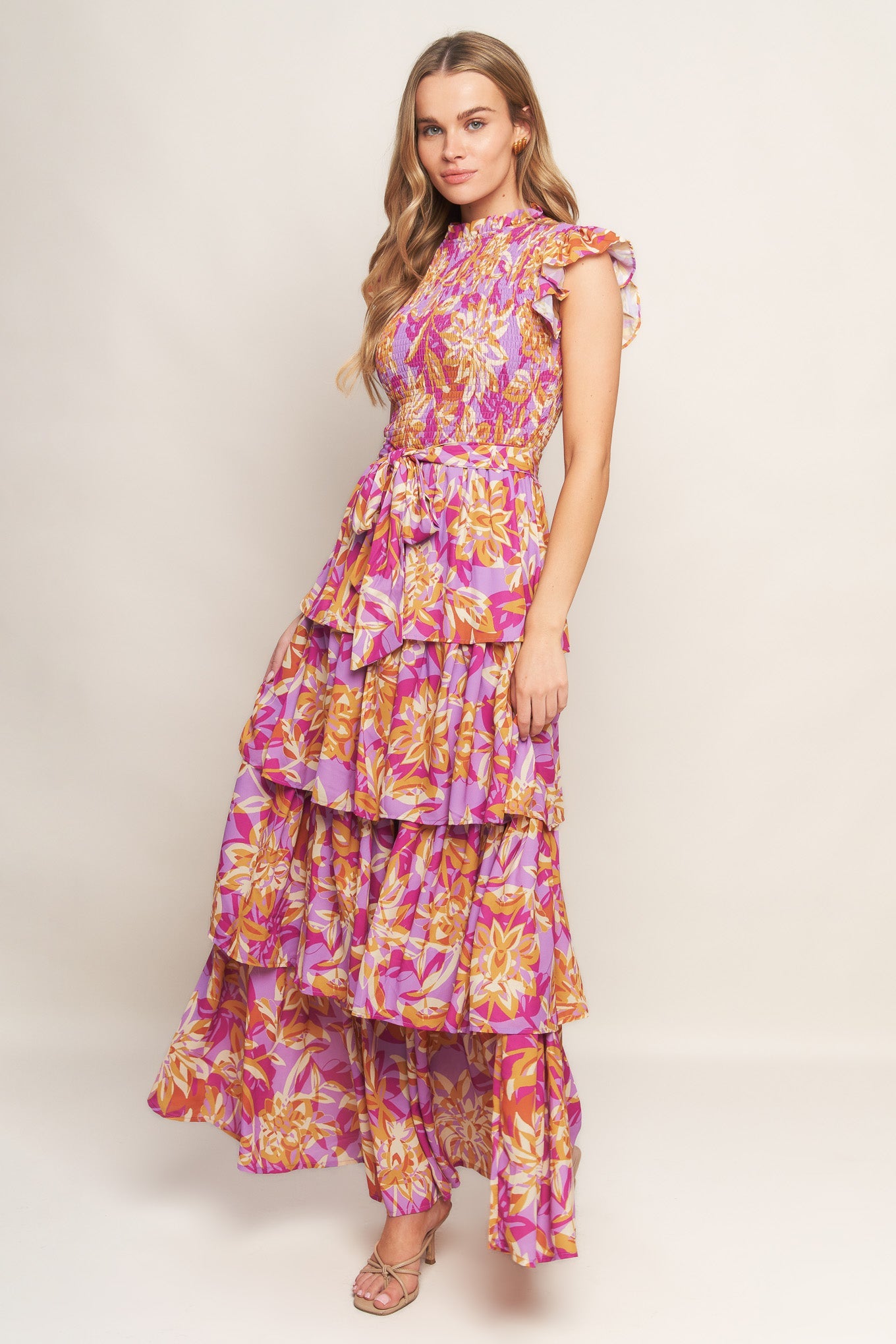 GETTING STARTED WOVEN MIDI DRESS - By Baano